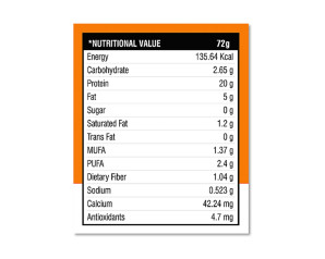 HerbChick Protein Chicken Bar| Pack of 6 Bars | Peri-Peri